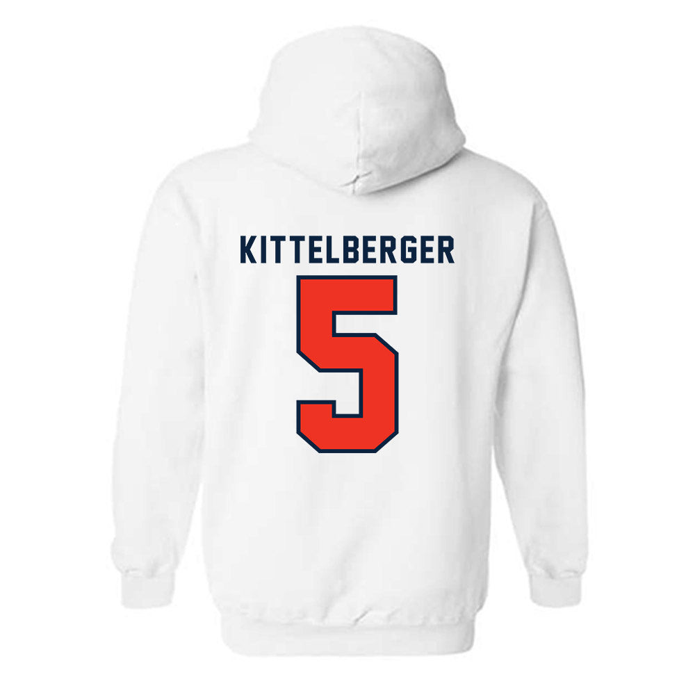 Syracuse - NCAA Men's Lacrosse : Jayden Kittelberger - Classic Shersey Hooded Sweatshirt-1