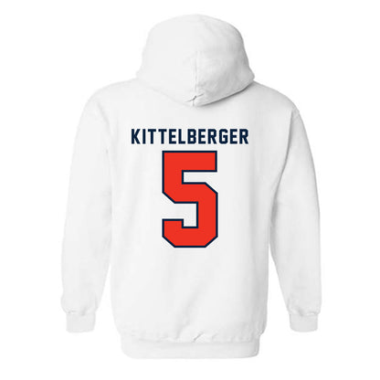 Syracuse - NCAA Men's Lacrosse : Jayden Kittelberger - Classic Shersey Hooded Sweatshirt-1