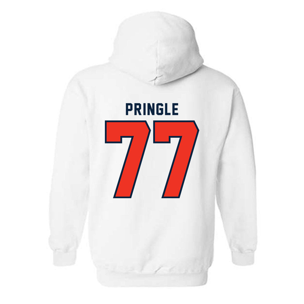 Syracuse - NCAA Football : Kam Pringle - Classic Shersey Hooded Sweatshirt-1