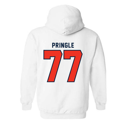Syracuse - NCAA Football : Kam Pringle - Classic Shersey Hooded Sweatshirt-1