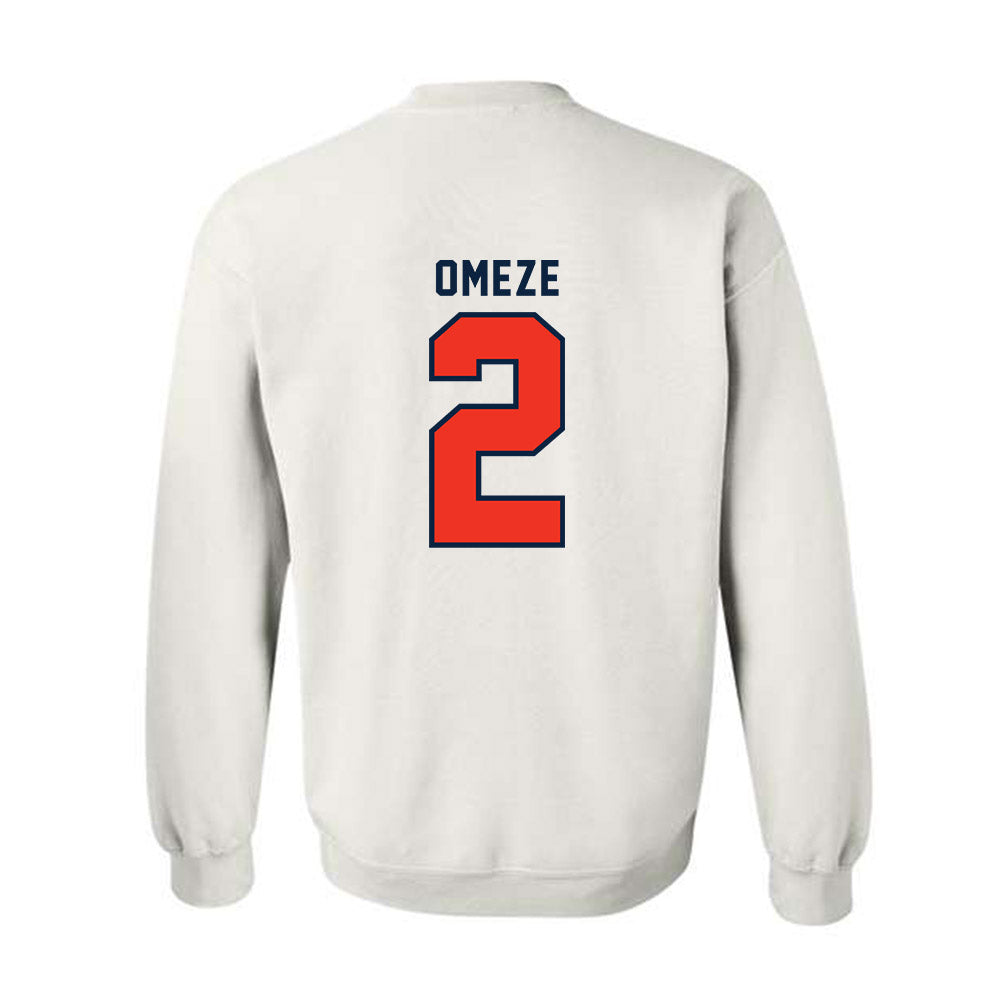 Syracuse - NCAA Men's Soccer : Chimere Omeze - Classic Shersey Crewneck Sweatshirt-1