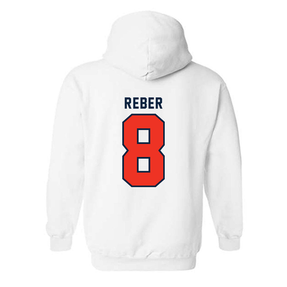 Syracuse - NCAA Women's Lacrosse : Lexi Reber - Classic Shersey Hooded Sweatshirt-1
