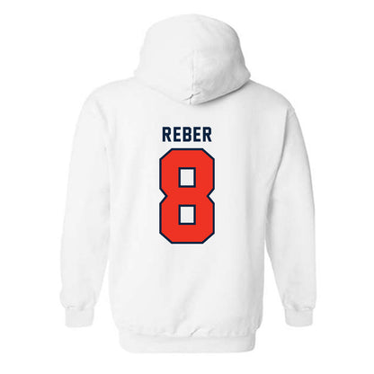 Syracuse - NCAA Women's Lacrosse : Lexi Reber - Classic Shersey Hooded Sweatshirt-1