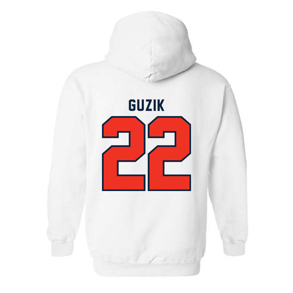 Syracuse - NCAA Women's Lacrosse : Molly Guzik - Classic Shersey Hooded Sweatshirt-1