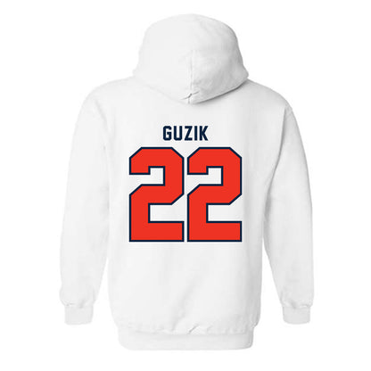 Syracuse - NCAA Women's Lacrosse : Molly Guzik - Classic Shersey Hooded Sweatshirt-1