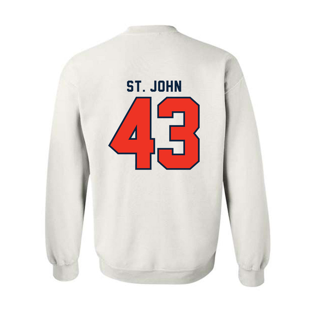 Syracuse - NCAA Football : Garvin St. John - Classic Shersey Crewneck Sweatshirt