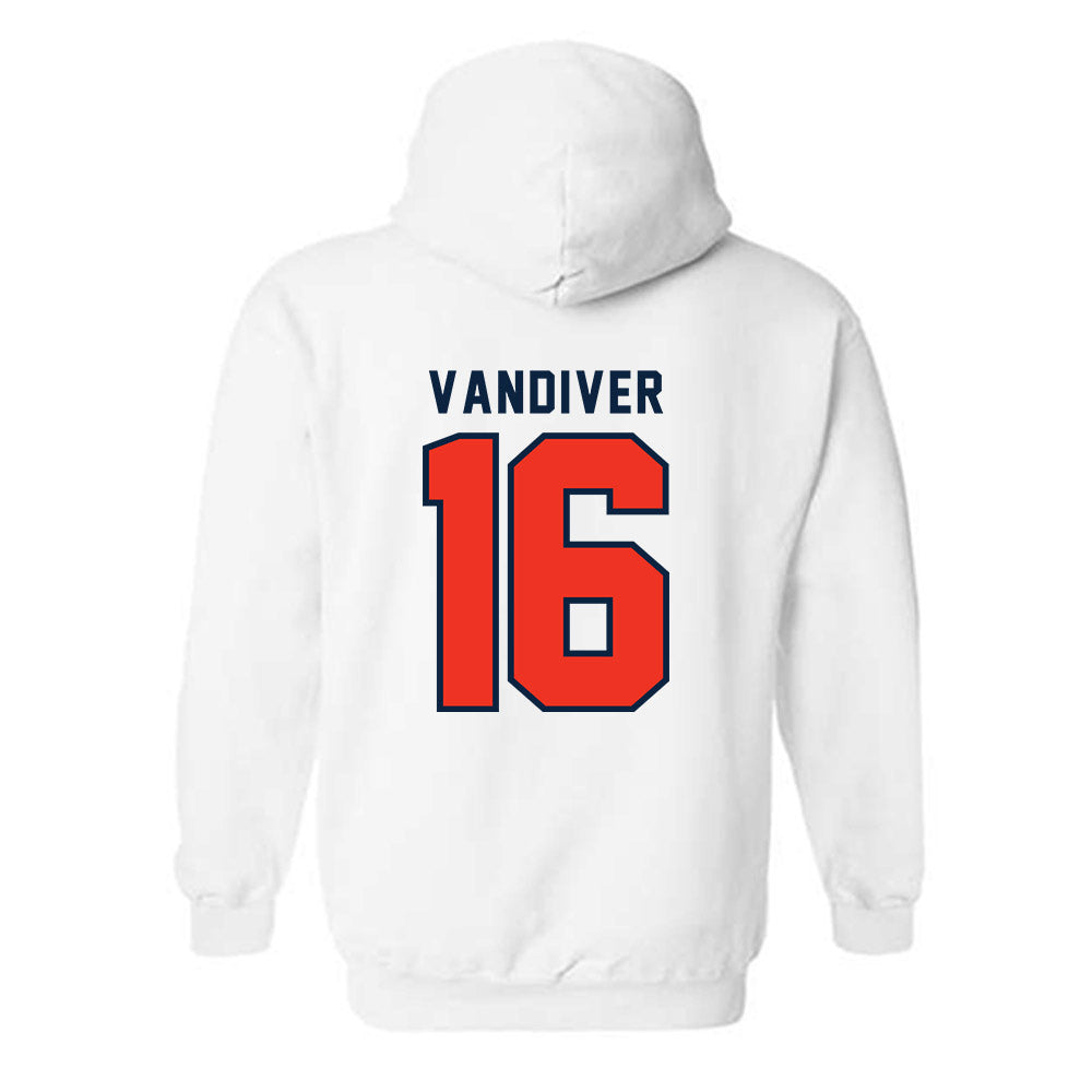 Syracuse - NCAA Women's Lacrosse : Colette Vandiver - Classic Shersey Hooded Sweatshirt-1