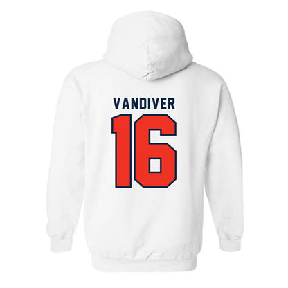 Syracuse - NCAA Women's Lacrosse : Colette Vandiver - Classic Shersey Hooded Sweatshirt-1