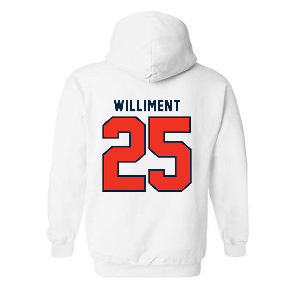 Syracuse - NCAA Women's Ice Hockey : Makenna Williment - Classic Shersey Hooded Sweatshirt-1