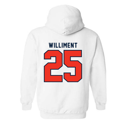 Syracuse - NCAA Women's Ice Hockey : Makenna Williment - Classic Shersey Hooded Sweatshirt-1