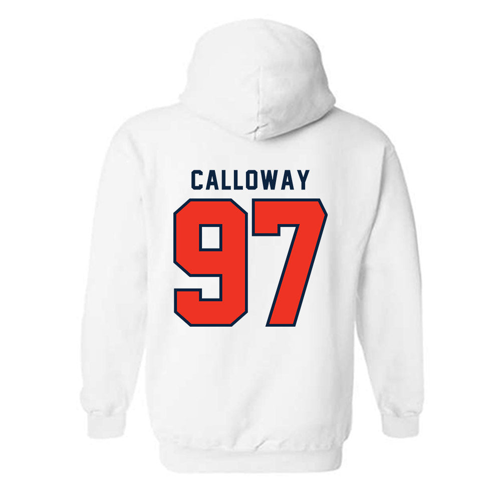 Syracuse - NCAA Football : Clark Calloway - Classic Shersey Hooded Sweatshirt-1