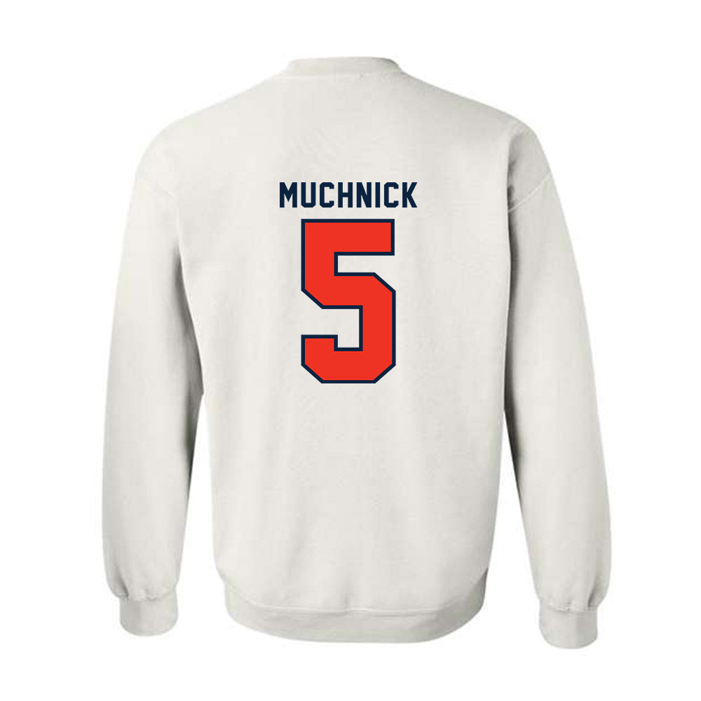 Syracuse - NCAA Women's Lacrosse : Emma Muchnick - Classic Shersey Crewneck Sweatshirt-1