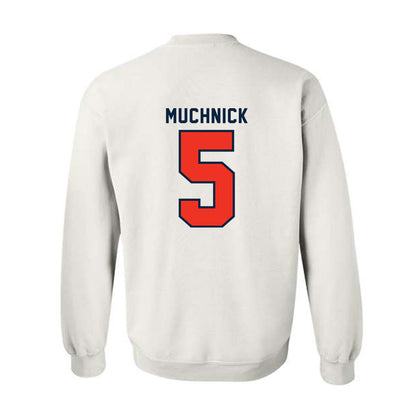 Syracuse - NCAA Women's Lacrosse : Emma Muchnick - Classic Shersey Crewneck Sweatshirt-1