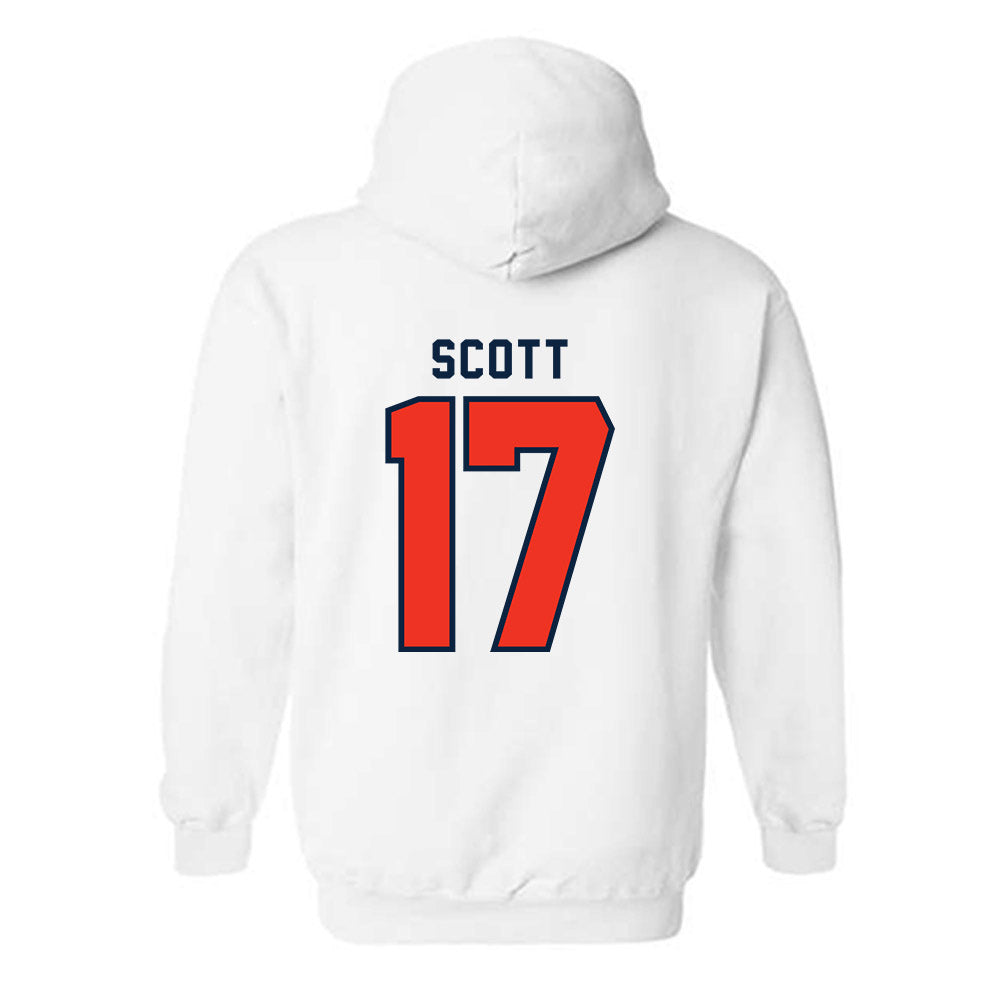 Syracuse - NCAA Men's Lacrosse : Donny Scott - Classic Shersey Hooded Sweatshirt-1