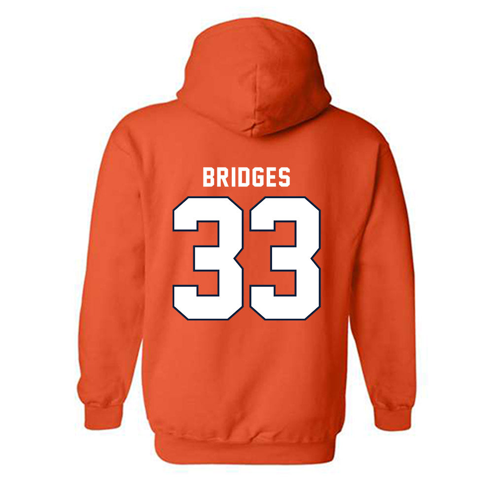 Syracuse - NCAA Women's Soccer : Bree Bridges - Classic Shersey Hooded Sweatshirt-1