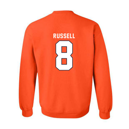 Syracuse - NCAA Football : Tyshawn Russell - Classic Shersey Crewneck Sweatshirt-1