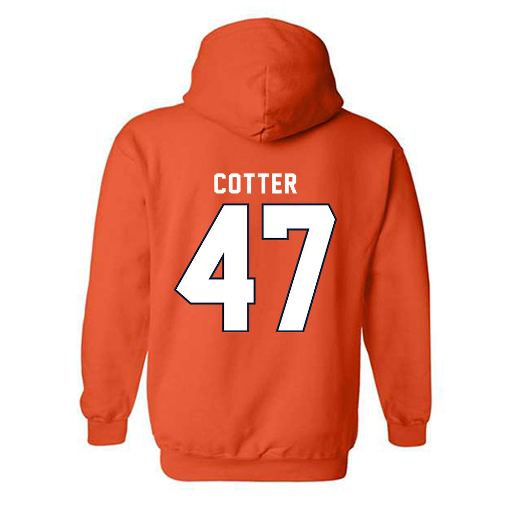 Syracuse - NCAA Women's Lacrosse : Mileena Cotter - Classic Shersey Hooded Sweatshirt-1