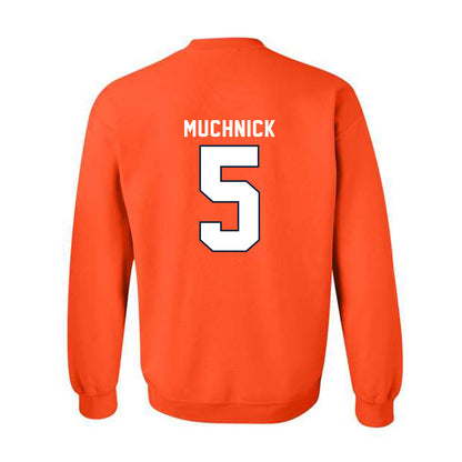 Syracuse - NCAA Women's Lacrosse : Emma Muchnick - Classic Shersey Crewneck Sweatshirt-1