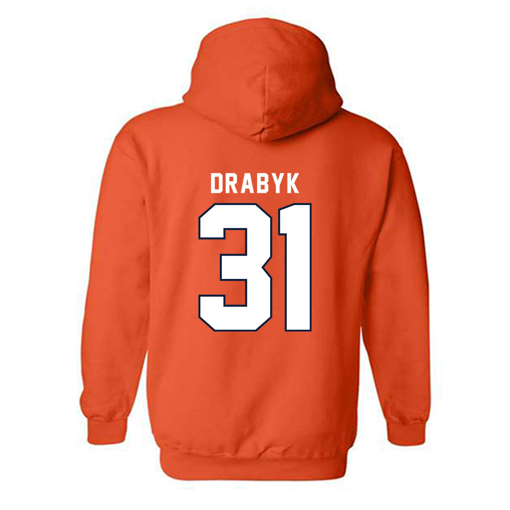 Syracuse - NCAA Women's Ice Hockey : Ava Drabyk - Classic Shersey Hooded Sweatshirt-1
