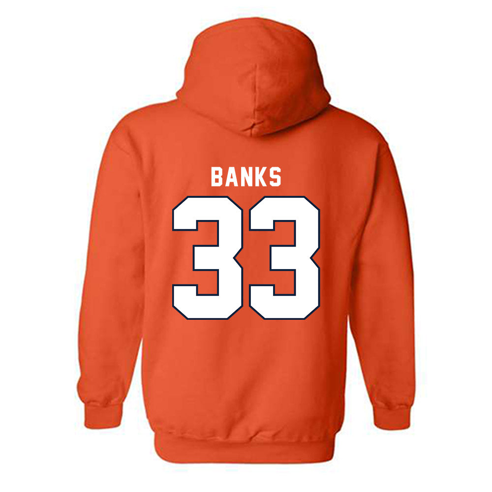Syracuse - NCAA Men's Lacrosse : Liam Banks - Classic Shersey Hooded Sweatshirt-1
