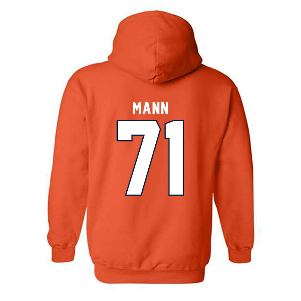 Syracuse - NCAA Football : Jayden Mann - Classic Shersey Hooded Sweatshirt-1