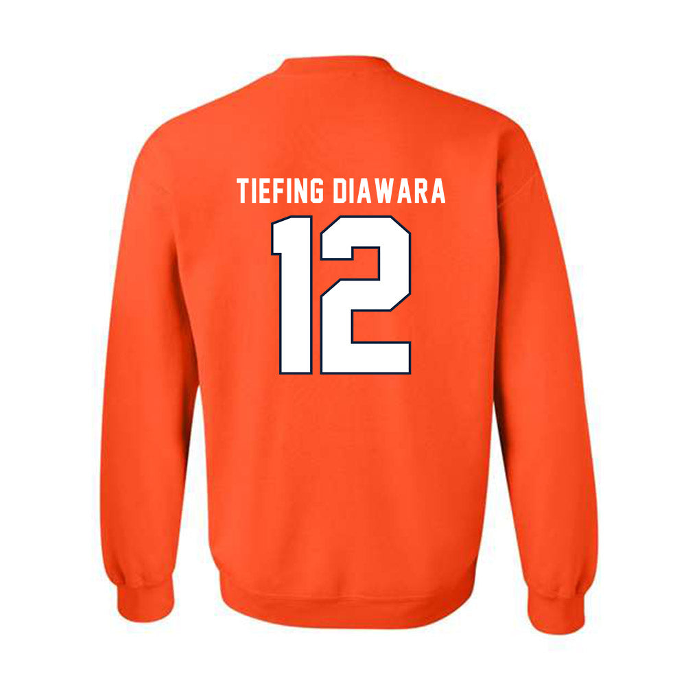 Syracuse - NCAA Men's Basketball : Mahamadoun Tiefing Diawara - Classic Shersey Crewneck Sweatshirt-1