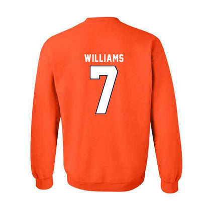 Syracuse - NCAA Football : Darien Williams - Classic Shersey Crewneck Sweatshirt-1