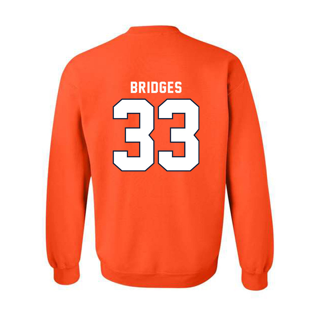 Syracuse - NCAA Women's Soccer : Bree Bridges - Classic Shersey Crewneck Sweatshirt-1