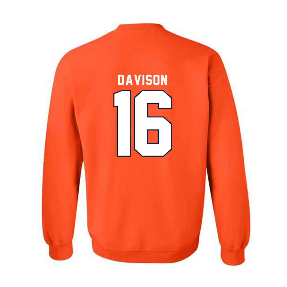 Syracuse - NCAA Softball : Taylor Davison - Classic Shersey Crewneck Sweatshirt-1