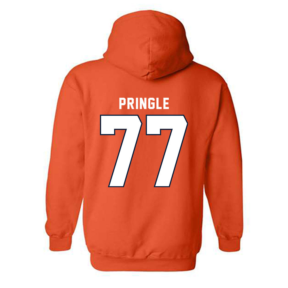 Syracuse - NCAA Football : Kam Pringle - Classic Shersey Hooded Sweatshirt-1