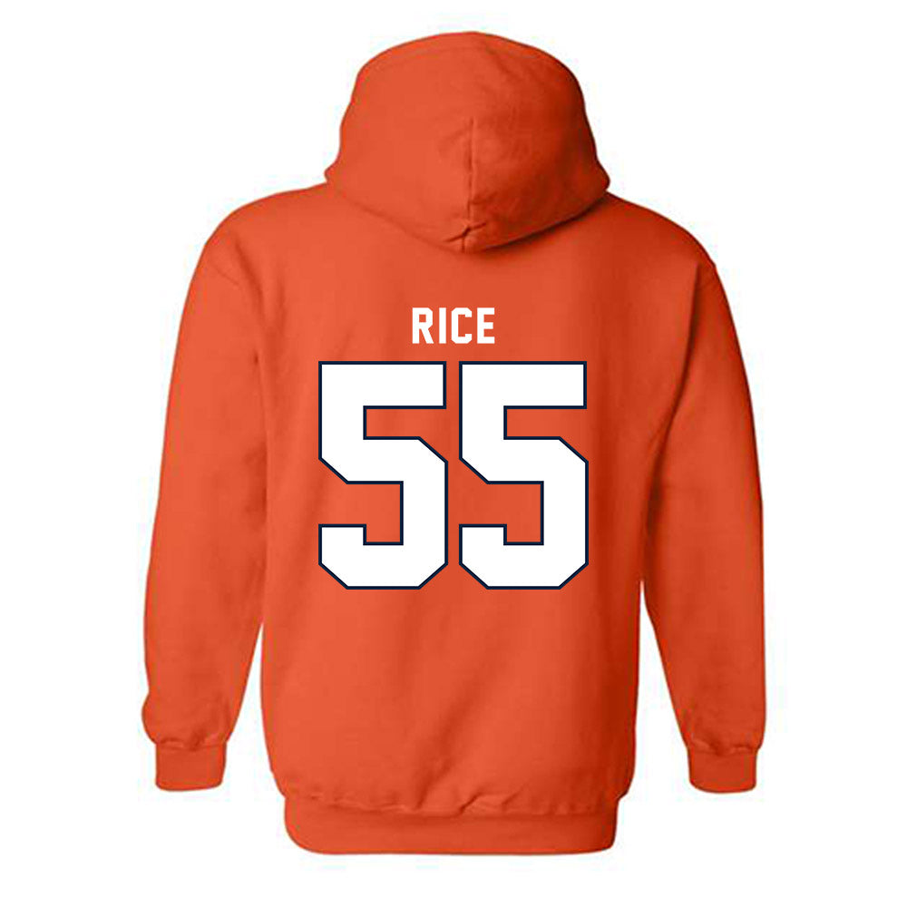 Syracuse - NCAA Football : Zach Rice - Classic Shersey Hooded Sweatshirt-1