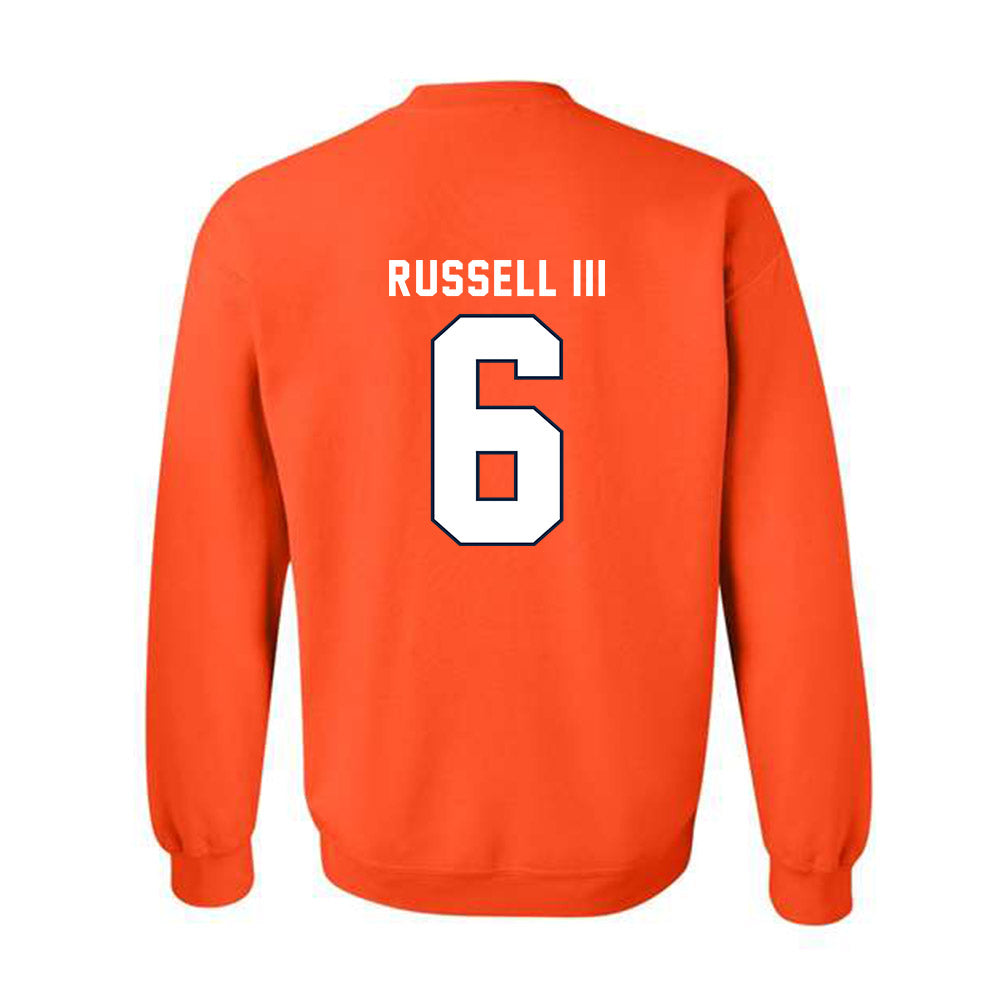 Syracuse - NCAA Men's Basketball : Calvin Russell III - Classic Shersey Crewneck Sweatshirt-1