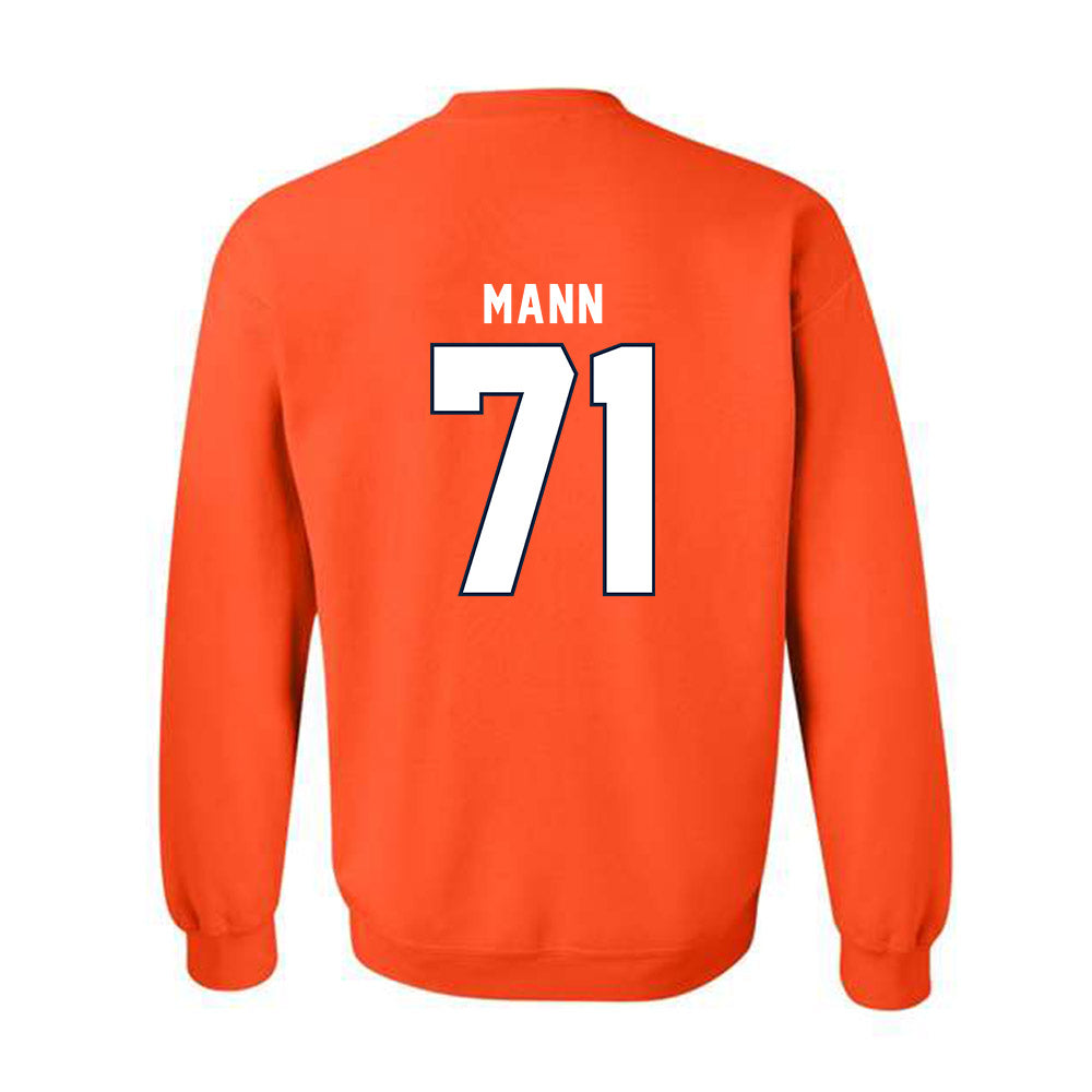Syracuse - NCAA Football : Jayden Mann - Classic Shersey Crewneck Sweatshirt-1