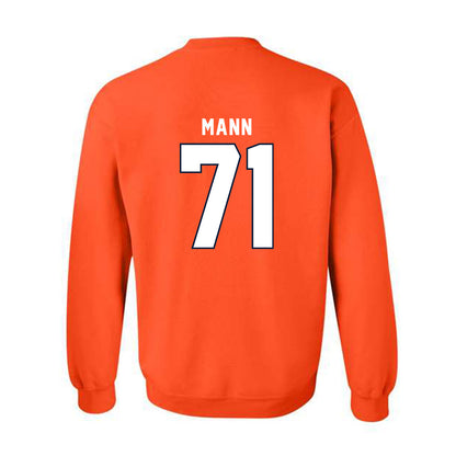 Syracuse - NCAA Football : Jayden Mann - Classic Shersey Crewneck Sweatshirt-1