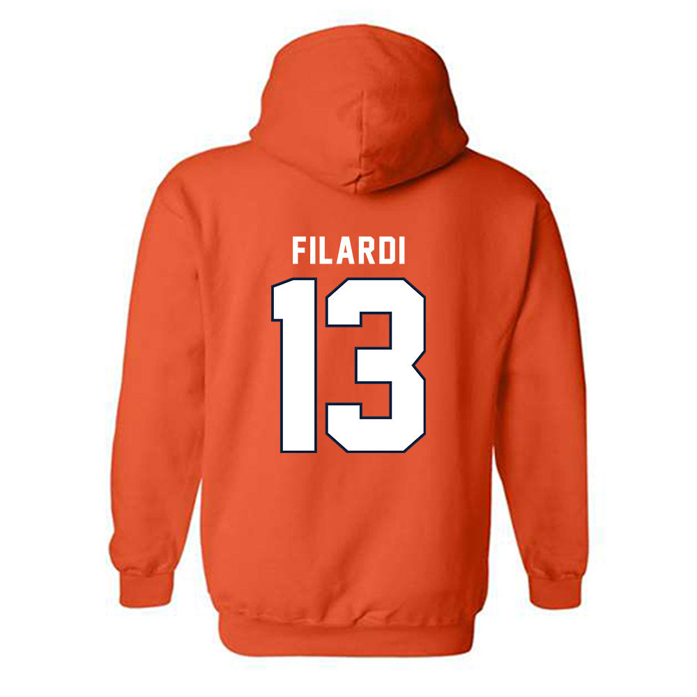 Syracuse - NCAA Men's Lacrosse : Joe Filardi - Classic Shersey Hooded Sweatshirt-1