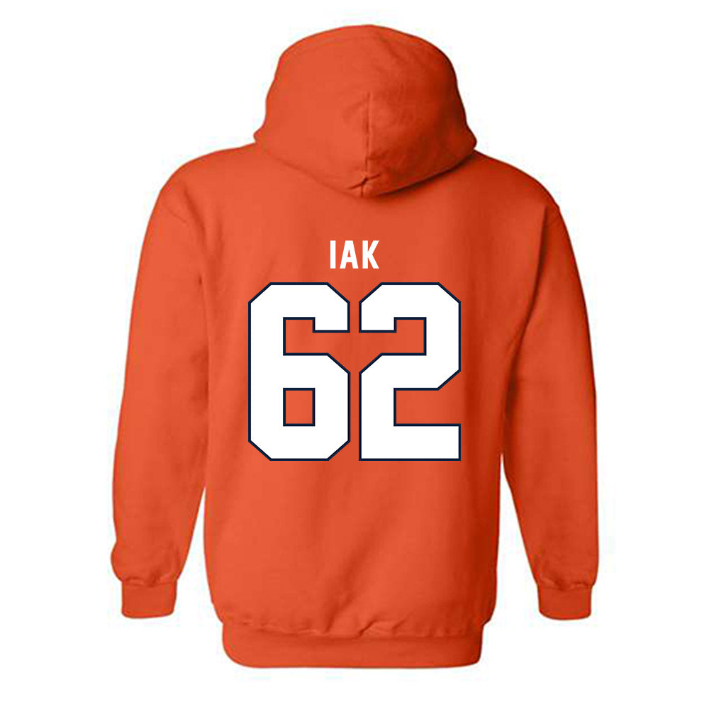 Syracuse - NCAA Football : Jackson Iak - Classic Shersey Hooded Sweatshirt-1