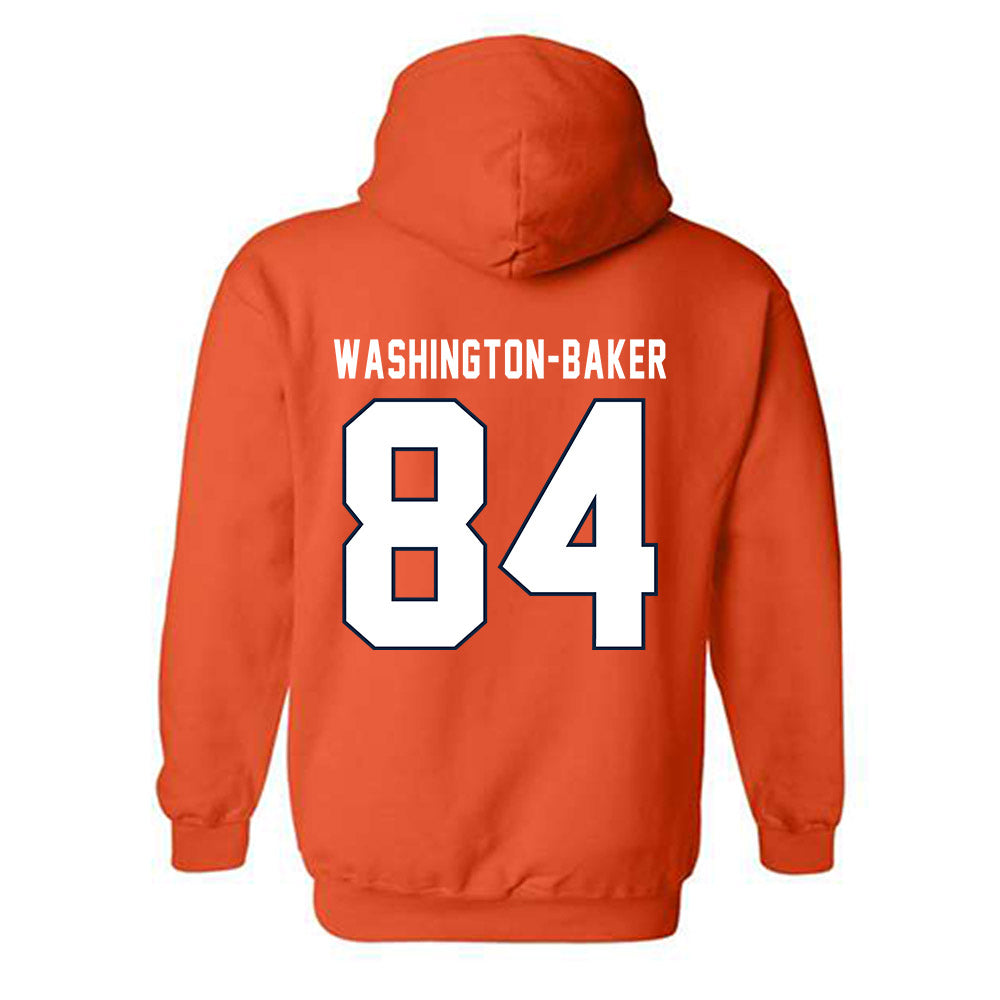 Syracuse - NCAA Football : Elijah Washington-Baker - Classic Shersey Hooded Sweatshirt-1