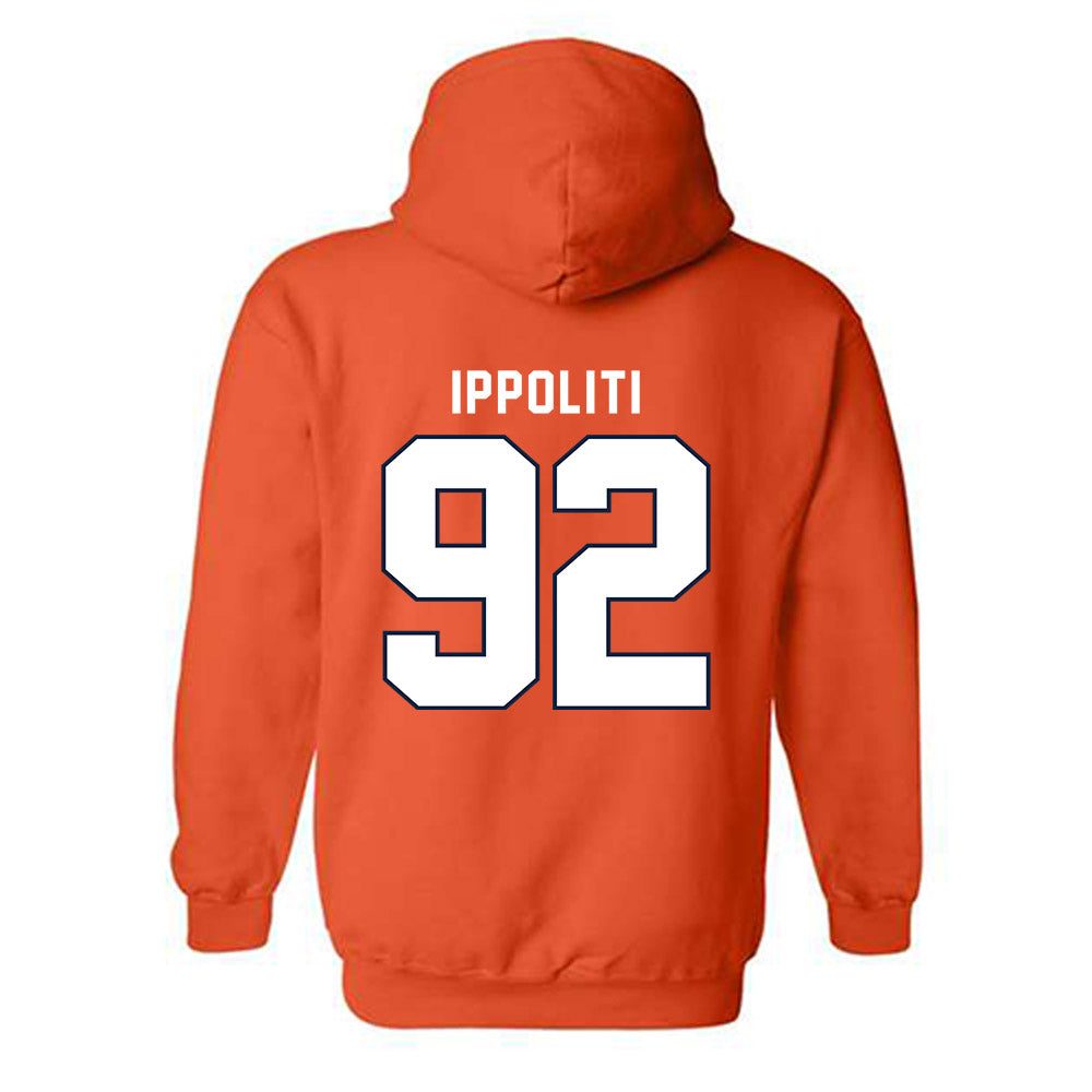 Syracuse - NCAA Men's Lacrosse : Michael Ippoliti - Classic Shersey Hooded Sweatshirt-1