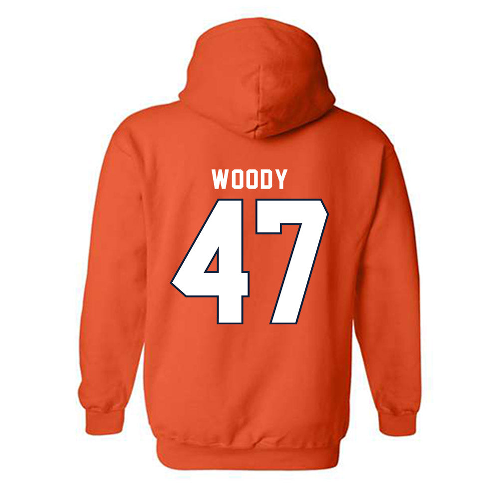 Syracuse - NCAA Football : Tripp Woody - Classic Shersey Hooded Sweatshirt-1