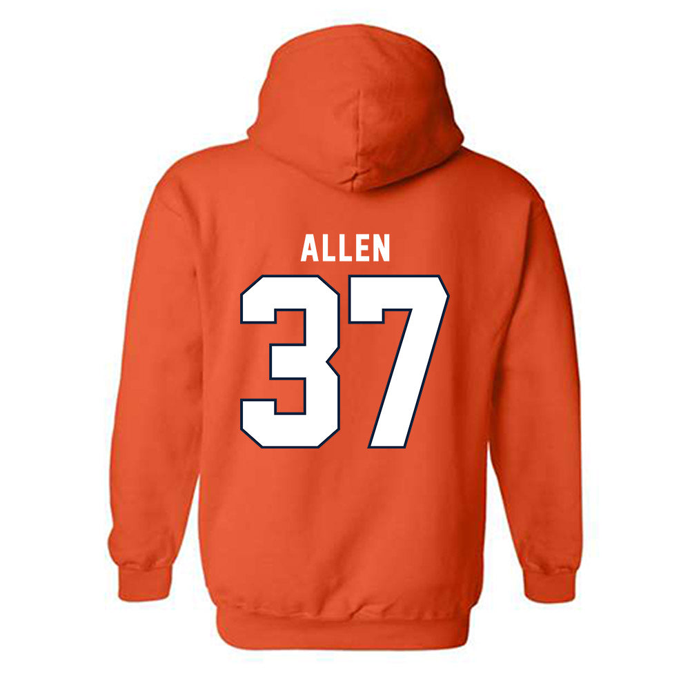 Syracuse - NCAA Women's Lacrosse : Mary Allen - Classic Shersey Hooded Sweatshirt-1