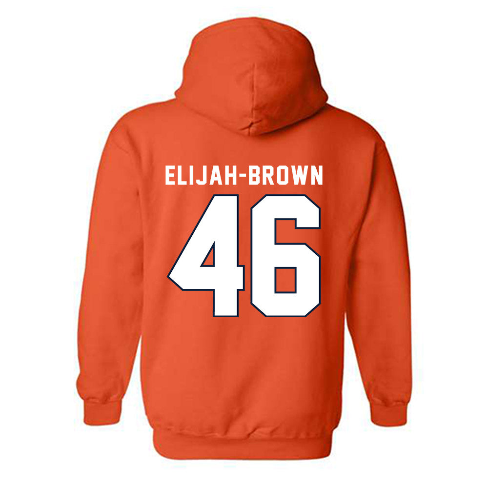 Syracuse - NCAA Men's Lacrosse : Gregory Elijah-Brown - Classic Shersey Hooded Sweatshirt-1