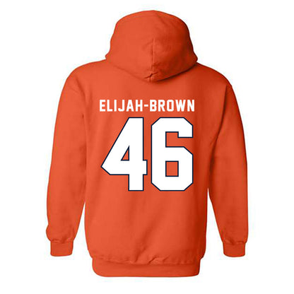 Syracuse - NCAA Men's Lacrosse : Gregory Elijah-Brown - Classic Shersey Hooded Sweatshirt-1