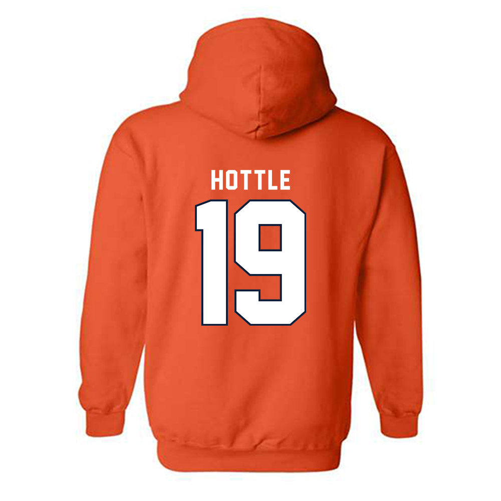 Syracuse - NCAA Men's Lacrosse : Wyatt Hottle - Classic Shersey Hooded Sweatshirt-1