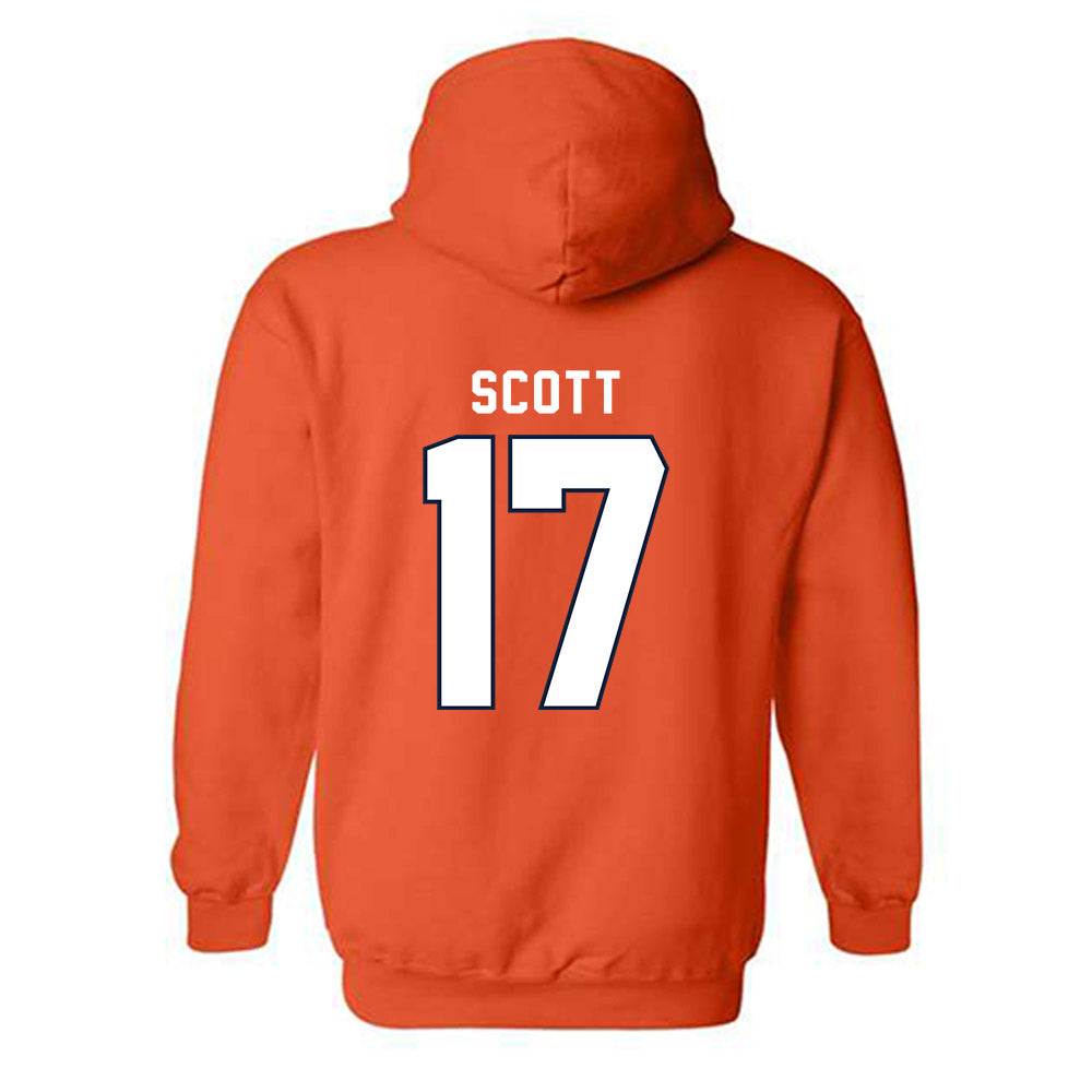 Syracuse - NCAA Men's Lacrosse : Donny Scott - Classic Shersey Hooded Sweatshirt-1