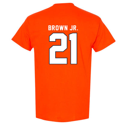 Syracuse - NCAA Football : Fran Brown Jr. - Classic Shersey T-Shirt-1