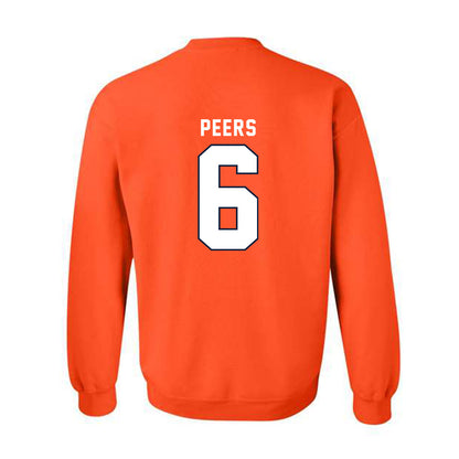 Syracuse - NCAA Women's Lacrosse : Ella Peers - Classic Shersey Crewneck Sweatshirt-1