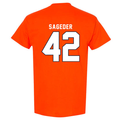 Syracuse - NCAA Men's Lacrosse : Dylan Sageder - Classic Shersey T-Shirt-1