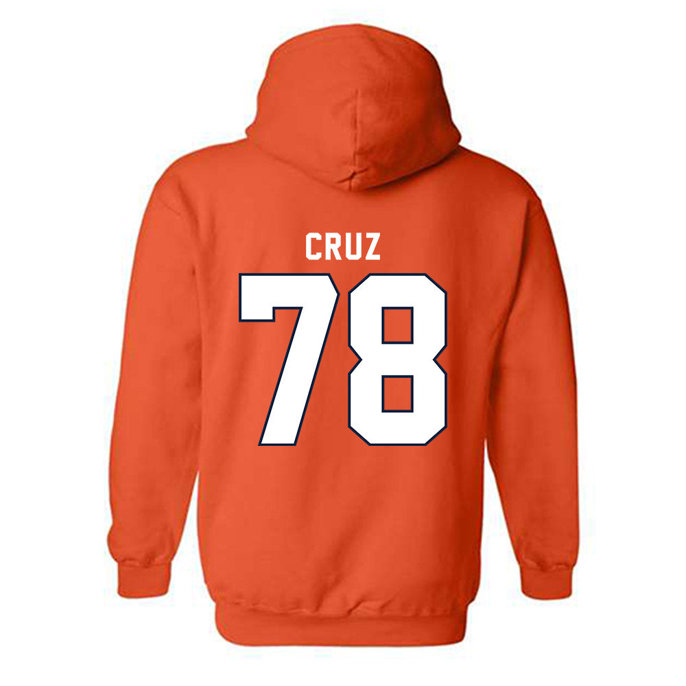 Syracuse - NCAA Football : Joseph Cruz - Classic Shersey Hooded Sweatshirt-1