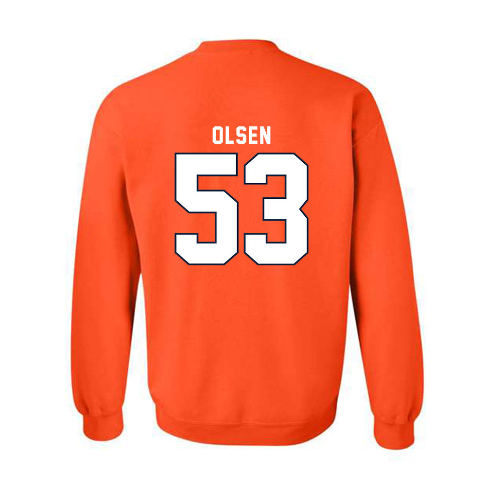 Syracuse - NCAA Football : Donald (Ted) Olsen - Classic Shersey Crewneck Sweatshirt-1