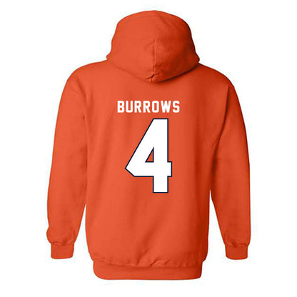 Syracuse - NCAA Women's Basketball : Sophie Burrows - Classic Shersey Hooded Sweatshirt-1
